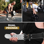 Rdx Weight Lifting Belt For Fitness Gym - Adjustable Leather Belt With 4       Padded Lumbar Back Support - Great For Bodybuildi