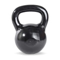 Cap Barbell Black Powder Coated Cast Iron Kettlebell, 40 Lb