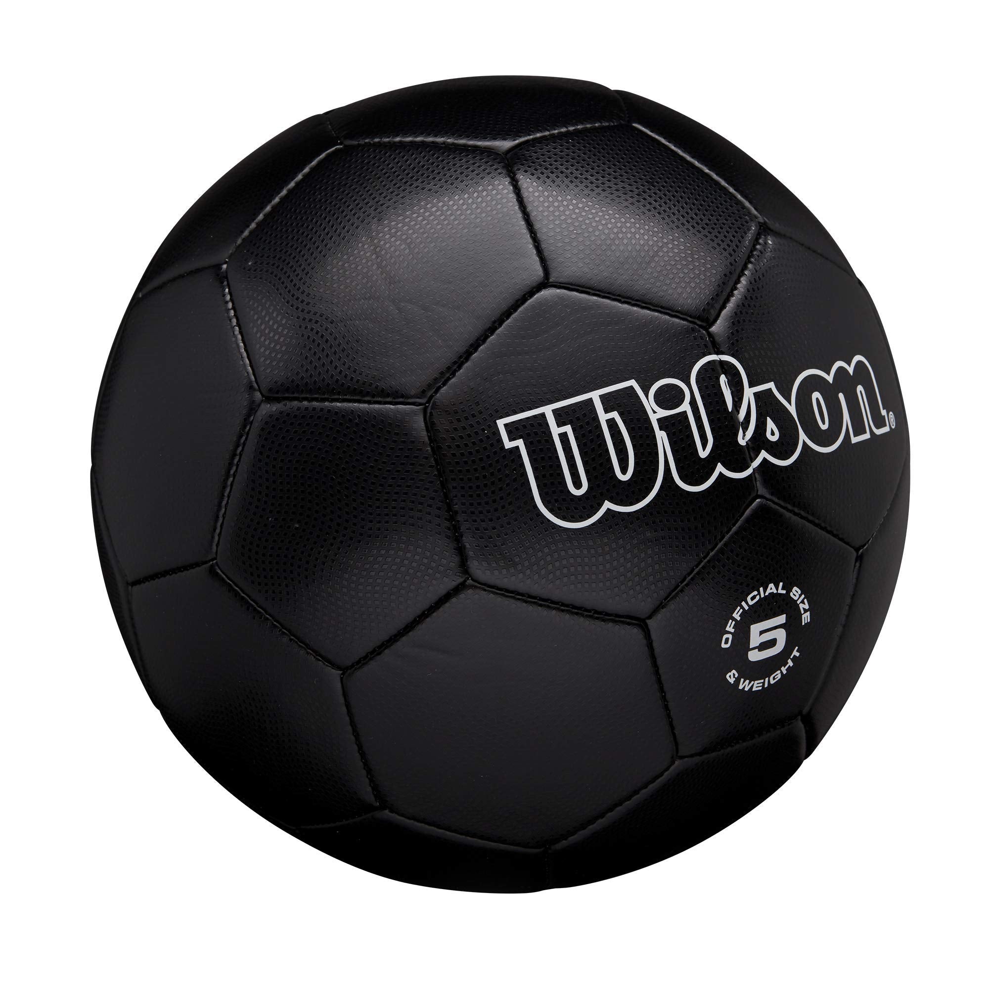 Wilson Traditional Soccer Ball - Size 5, Black