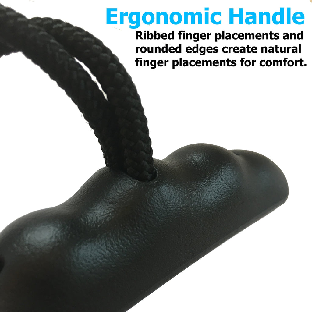 Occult Kayak Handles (2 Pack) - Strong T-Handle Design - Ultra Heavy Duty Bungee - Replacement Installation Kit - Kayak And Boat