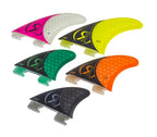Ronix 1'' - Fin-S 2.0 Tool-Less Fiberglass - Center Surf Fin - Black (2019)