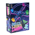 Endless Games Hook Line & Hydration Party Game - Fun Ring Toss Game for Adults | 13 Tower with Shot Glasses | Perfect for Partie
