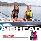 Airhead Wicked Kwik-Dry Neolite Flex Lift Jacket | Us Coast Guard Approved, Designed For Water Sports, Youth & Women'S