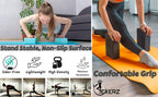 Exerz Yoga Blocks 2Pcs Gym Bricks High Density Eva Foam 9 X 6 X 3 Inches