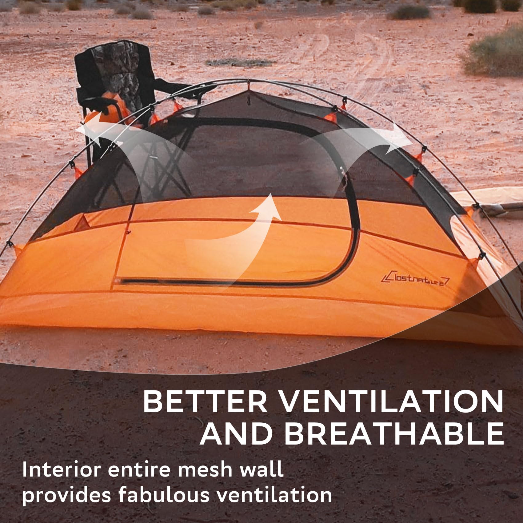 Clostnature Crux Lightweight Tent For Backpacking - 3 Person Ultralight Backpacking Tent, Waterproof Easy Setup Camping Tent, Hi