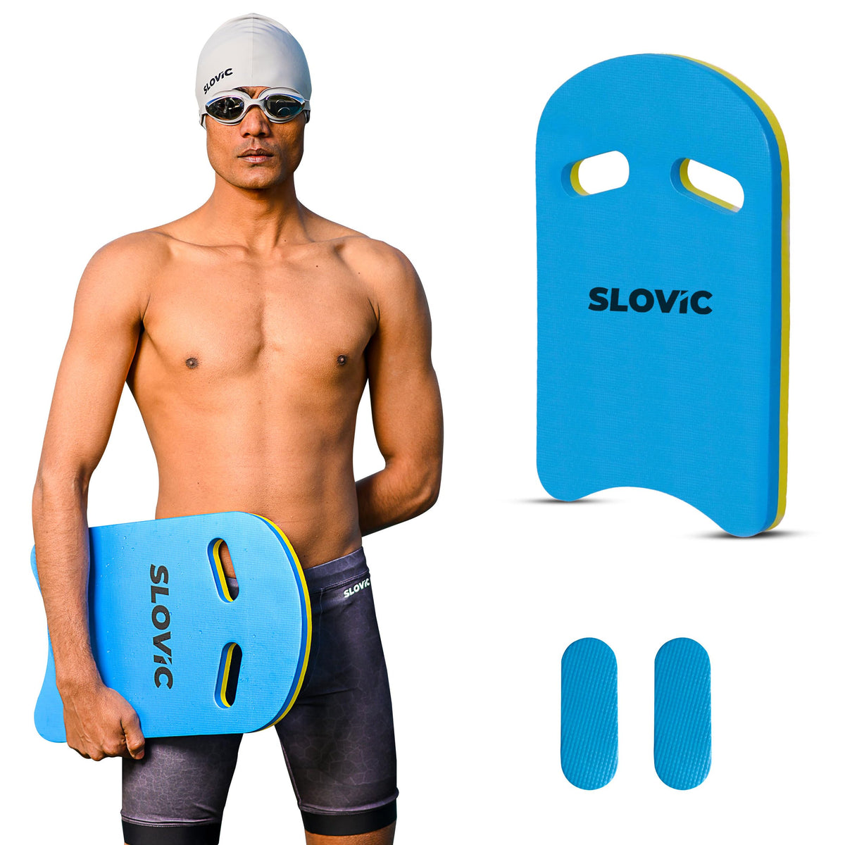 SLOVIC Kick Board for Swimming Sports Swimming Floats for AdultsKids Kickboard Swimming for Beginners Training Swimming Floater