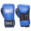 Everlast Powerlock OG Hook & Loop Training Boxing Gloves For Men & Women (Blue/Black, 12oz)