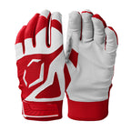 Evoshield Srz-1       Youth Batting Gloves - Scarlet, Youth Medium