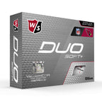Wilson Duo Soft+ Nfl Golf Balls (1 Dozen)-Arizona,White