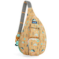 Kavu Original Rope Bag, Cotton Canvas Crossbody For Travel, Camp Vibes, One Size