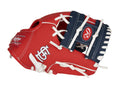 Rawlings | MLB Players Glove Series | T-Ball & Youth Baseball Gloves | St. Louis Cardinals | Navy | 10