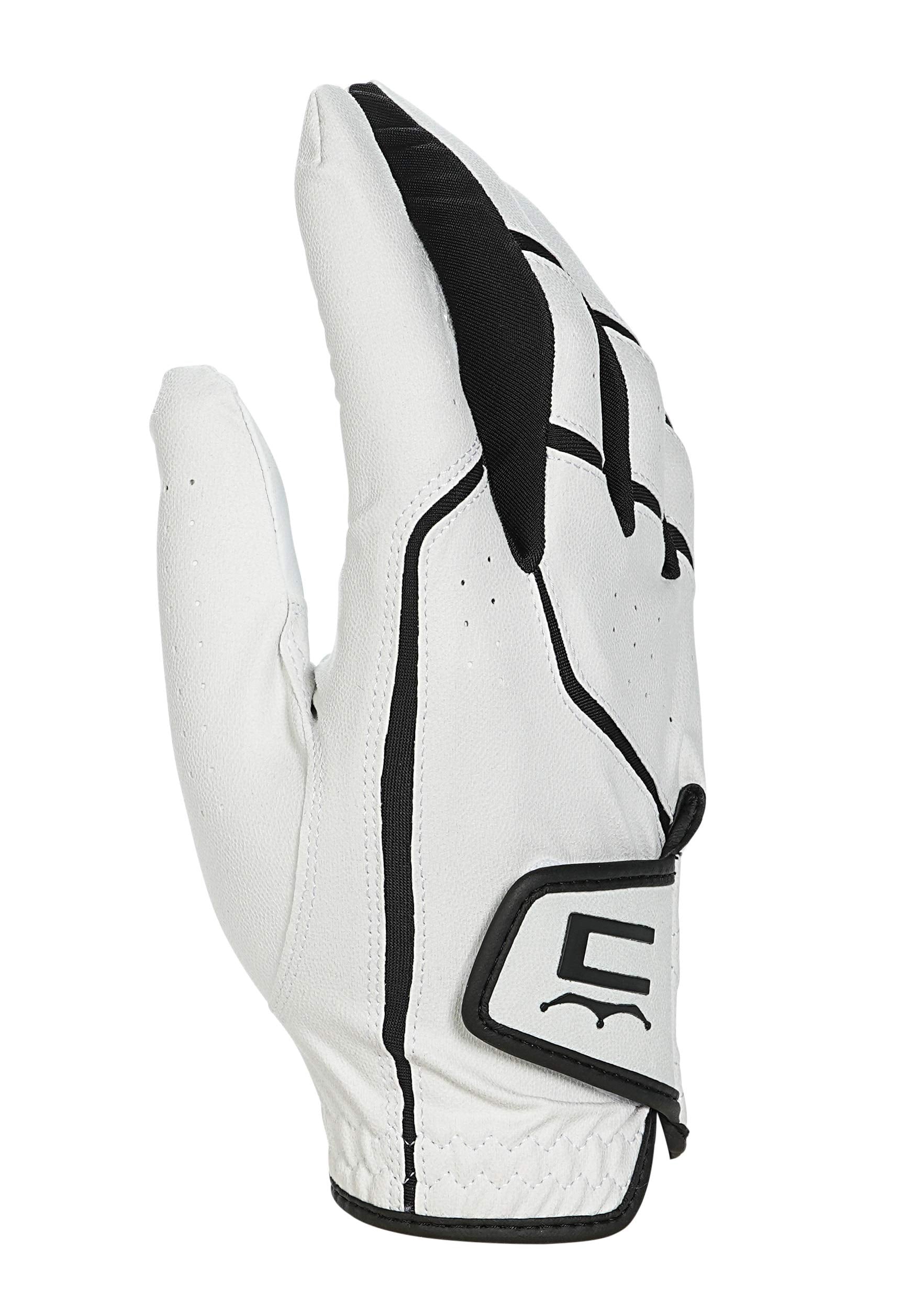 Cobra Golf 2021 Men'S Microgrip Flex Glove , White, Large, 909465-01 Right Hand Large