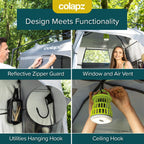 Colapz Camping Shower Tent And Pop Up Toilet Tent - Additional Camping Storage Tall Tent - Privacy Beach Tents Shelters Pop Up -