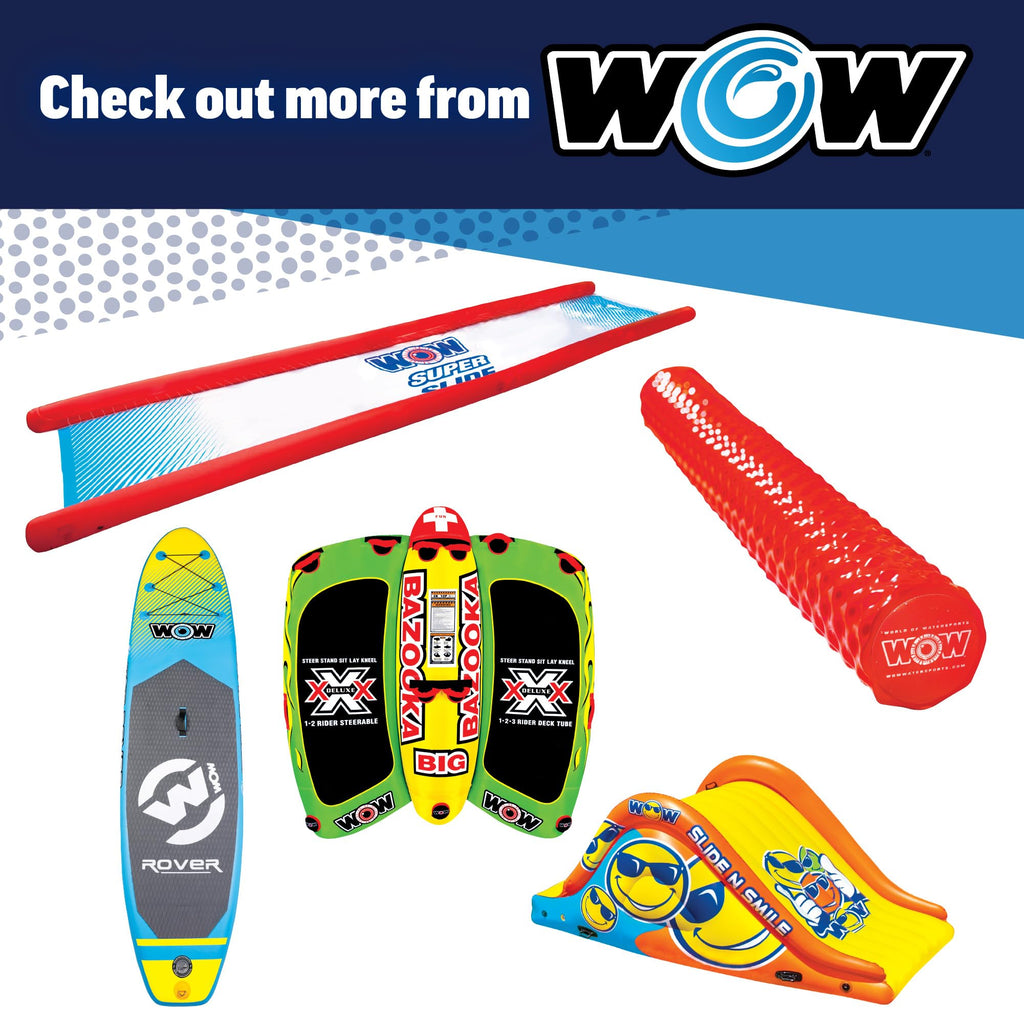 Wow World Of Watersports Float Fridge 30 Can Capacity Inflatable Cooler, 11-2000