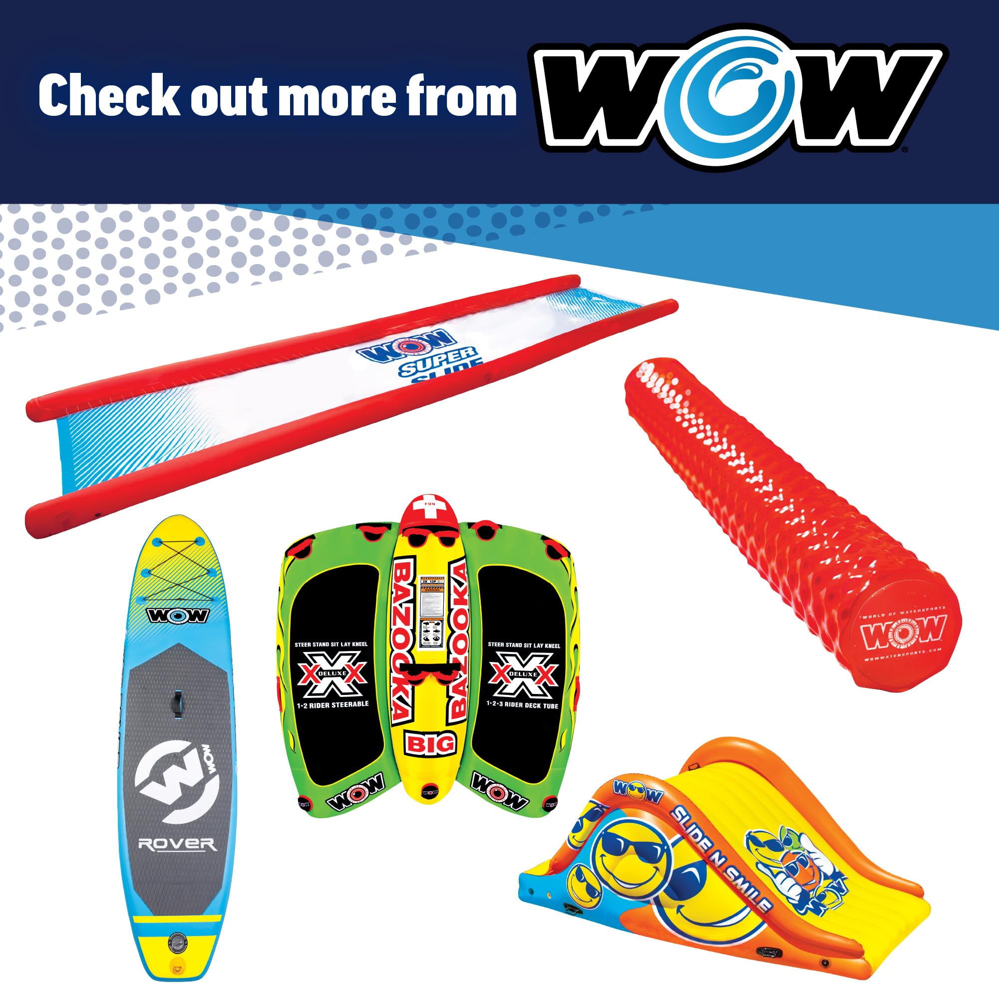 Wow World Of Watersports Float Fridge 30 Can Capacity Inflatable Cooler, 11-2000