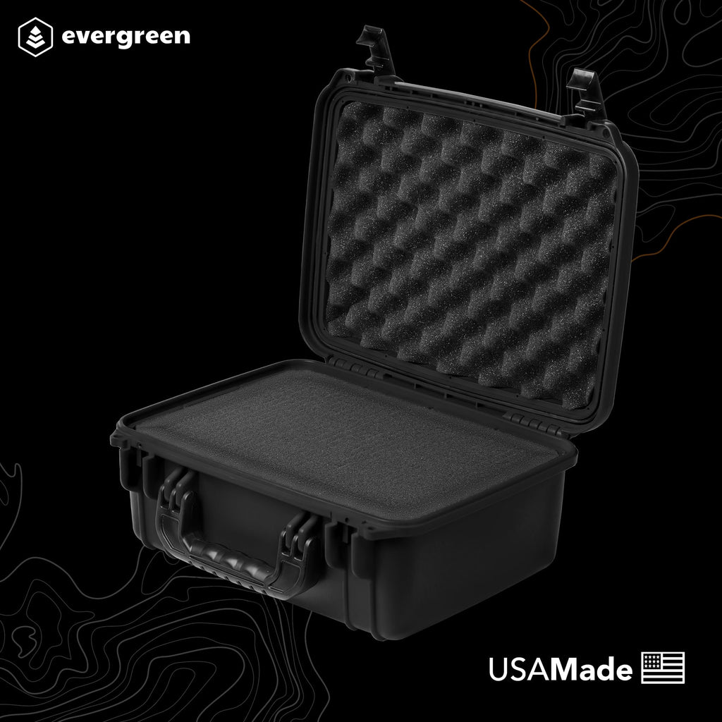 Seahorse 520 Heavy Duty Protective Dry Box Case With Accuform Foam - Tsa Approved/Mil Spec / Ip67 Waterproof/Usa Made For Camera