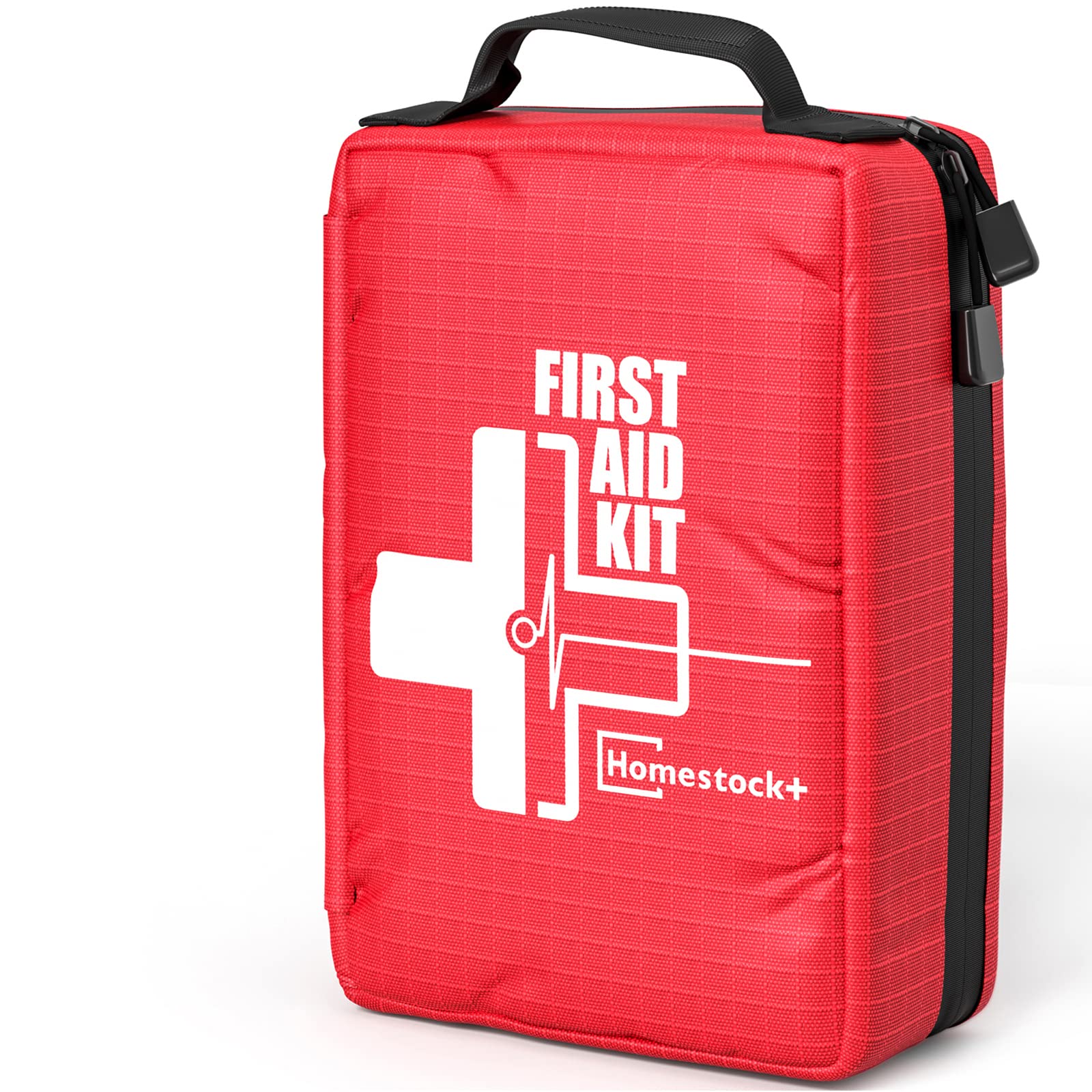 Small First Aid Kits,Travel First Aid Kit With Labelled Compartments Molle System Compact Medical Kit For Car, Hiking, Backpacki