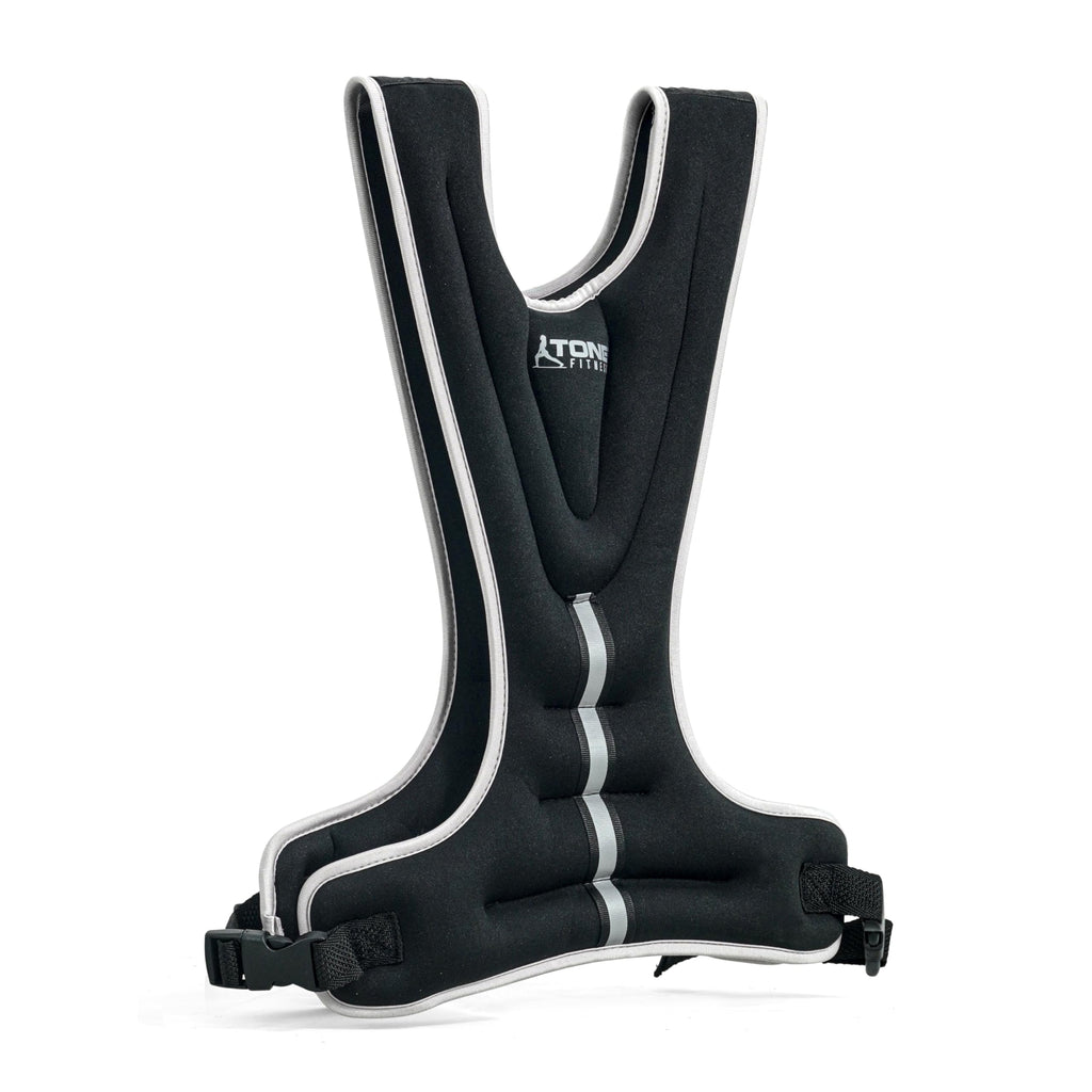 Tone Fitness 8Lb Weighted Vest, Black