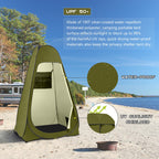 Brian & Dany Pop Up Shower Tent, Portable Changing Tent With Rain Shelter & Windows, Privacy Camping Tent For Hiking Beach, Upf