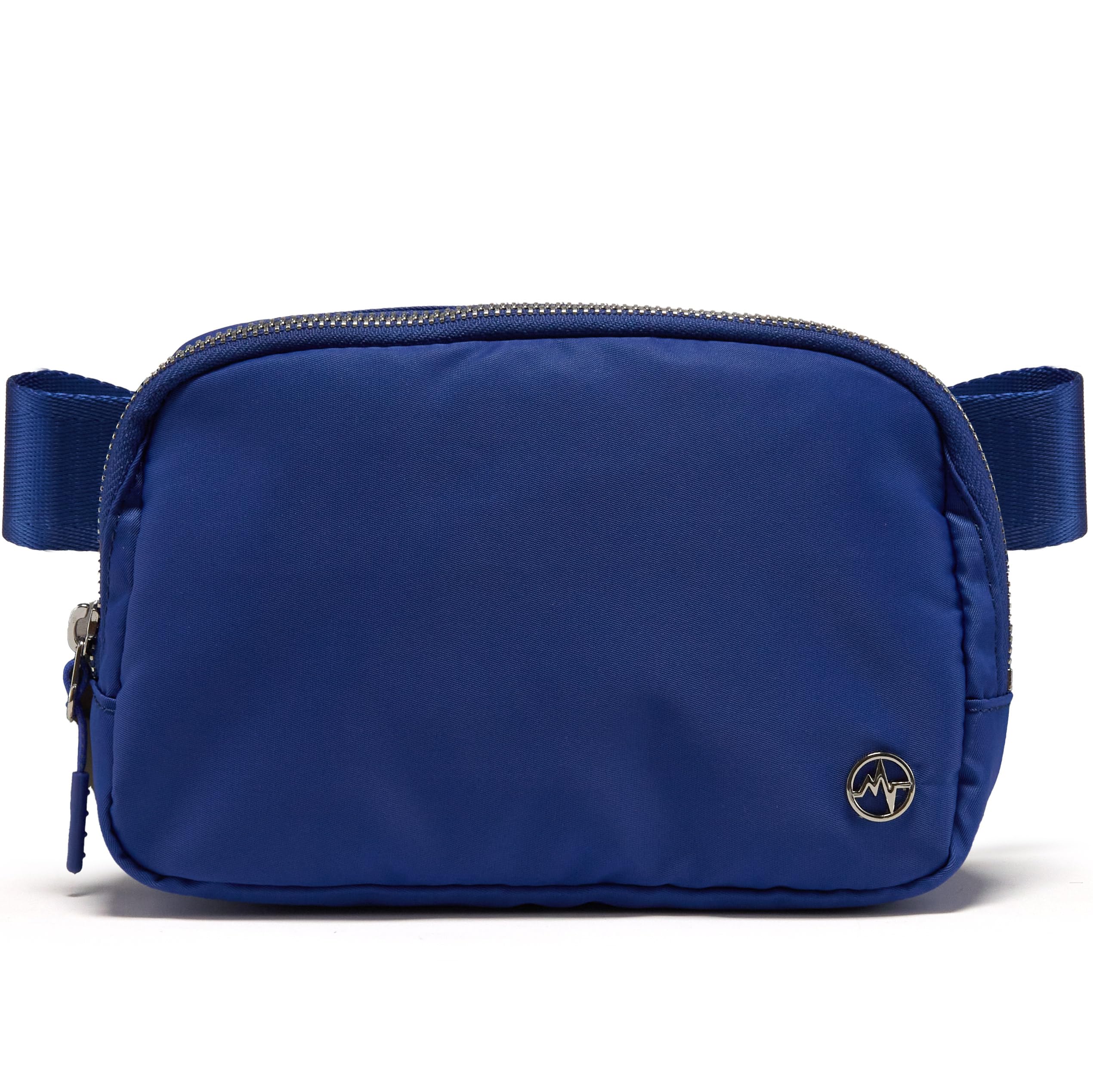 Pander Unisex Belt Bag Fanny Pack for Women with Adjustable Strap, Small Waist Pouch for Workout Running Traveling Hiking (Pool 