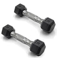 CAP Barbell 3 LB Pair Coated Hex Dumbbell Weight