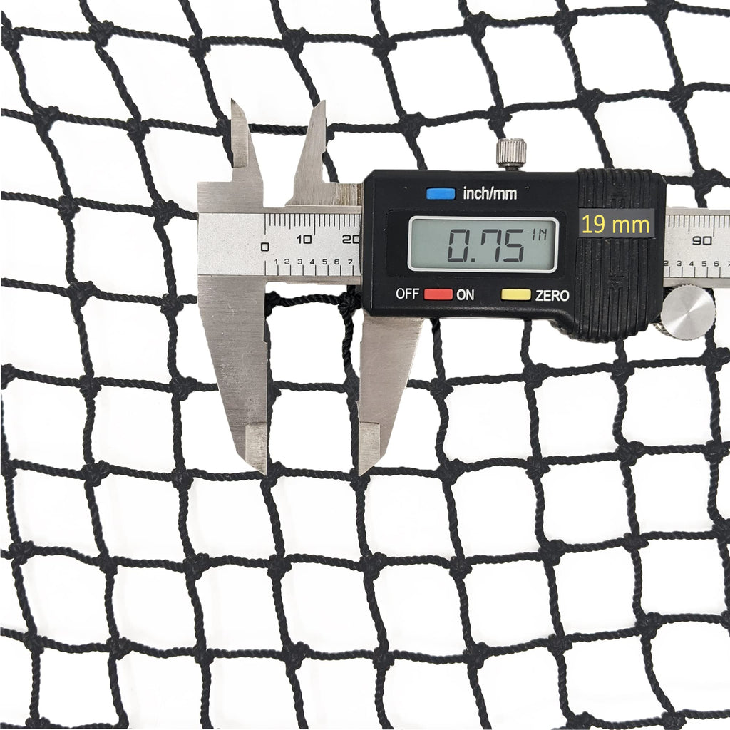 Just For Nets Nylon Golf High Impact Net, Black