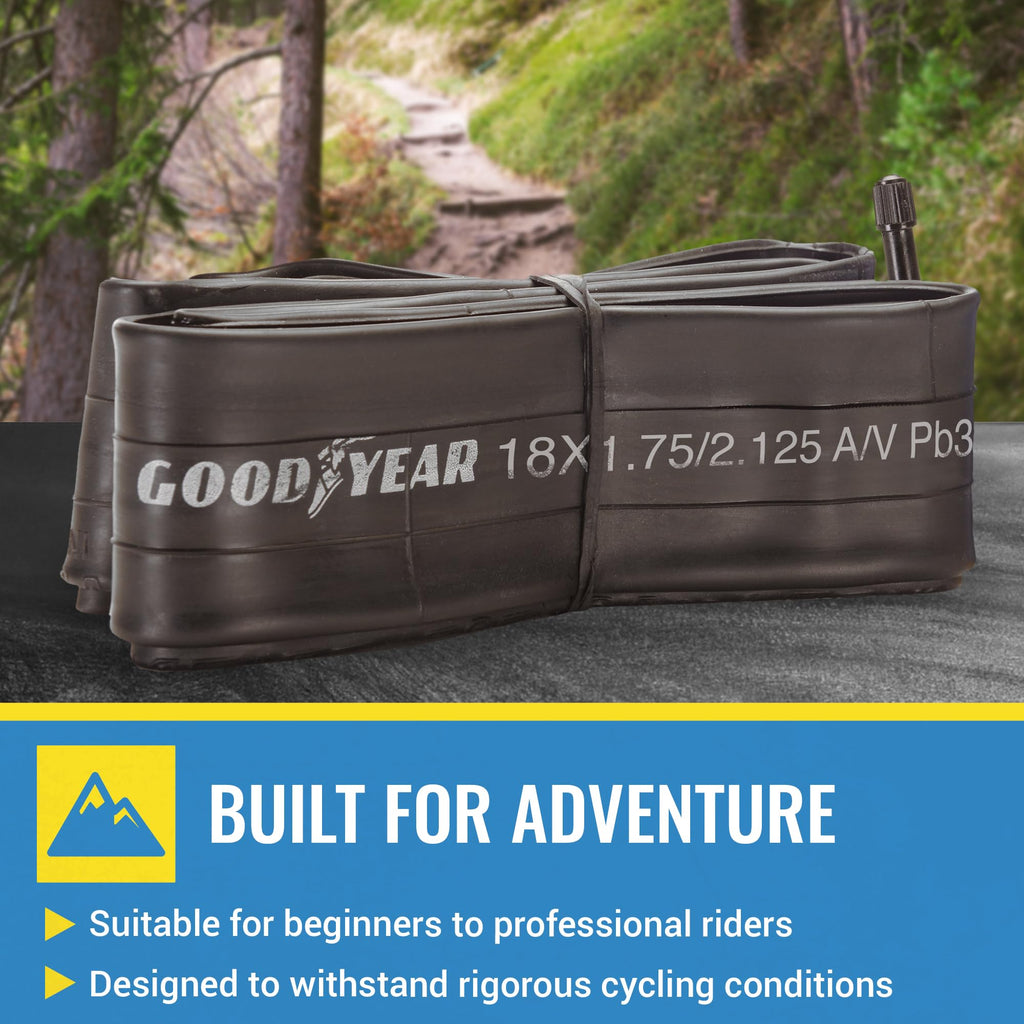 Goodyear Bicycle Tube, 18 X 1.75/2.125