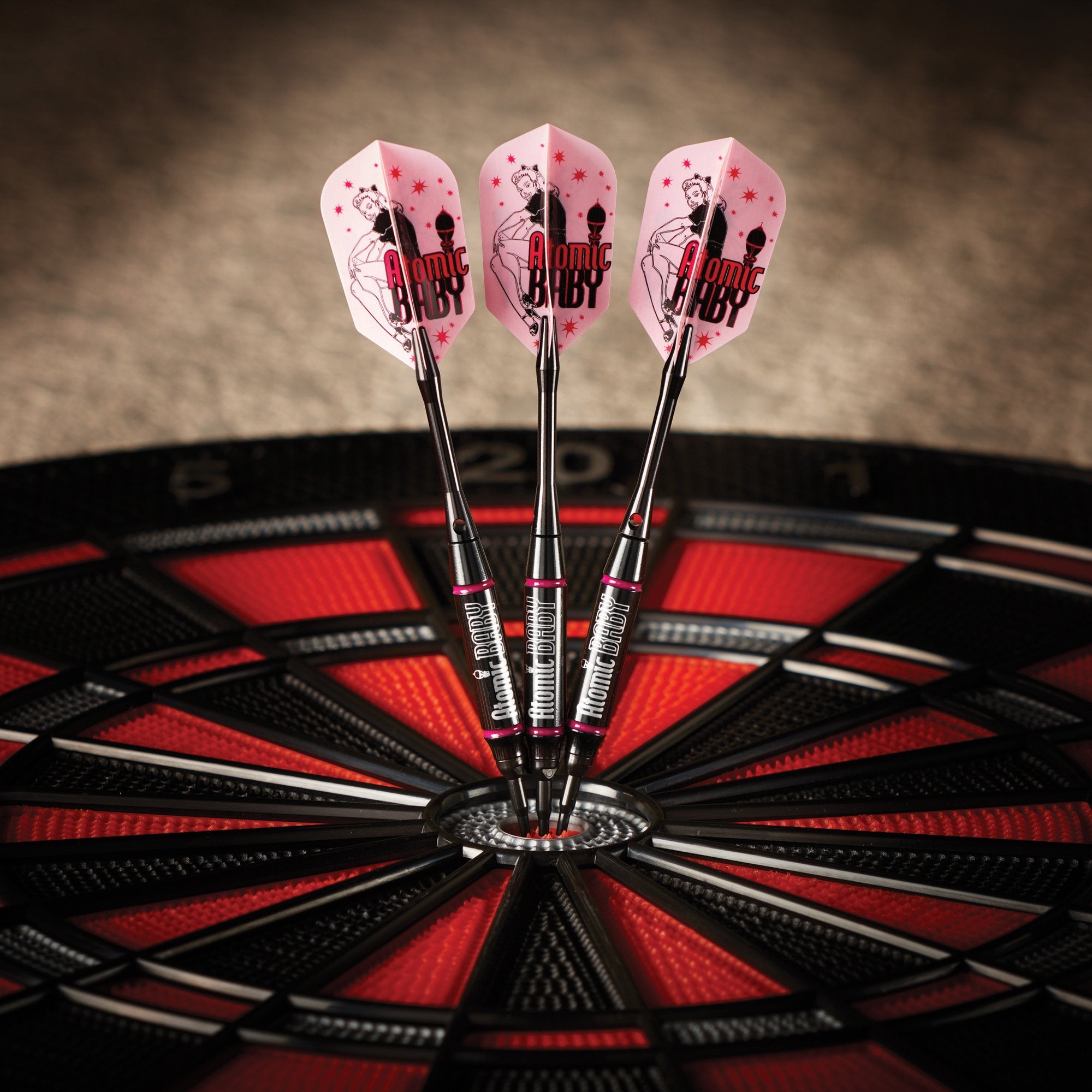 Viper Vanity Soft Tip Darts With Storage/Travel Case: Atomic Baby, 16 Grams