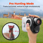Bestsee Golf Laser Rangefinder With Slope, 1500Y Range Finder, 0.3S Flagpole Locking Vibration, 7X Magnification, Magnet Stripe,