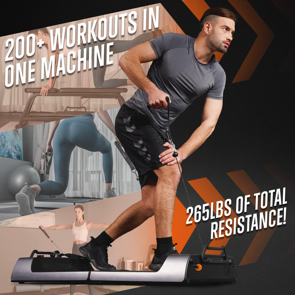 Squatz Apollo Fitness Board - Foldable Multifunctional Workout Device With Standard, Eccentric, And Isokinetic Training Modes, W