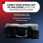 Helium Pickleball Paddles Set Of 4 - Usapa Certified - Graphite Fiberglass Surface, Lightweight Honeycomb Core