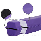 F2C 6Ft Folding Gymnastic Balance Beam, Anti-Slip Base Floor Foam Balance Beam Bar, Gymnastics Equipment For Beginners Practice