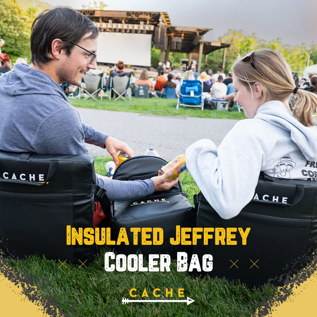 Insulated Cooler Bag - Mesh Pockets For Drinks And Bottle Opener - Removable Strap - Portable Messenger Bag - Lunch Bag For Hiki