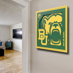 Youthefan Ncaa Baylor Bears 3D Logo Series Wall Art - 12X12