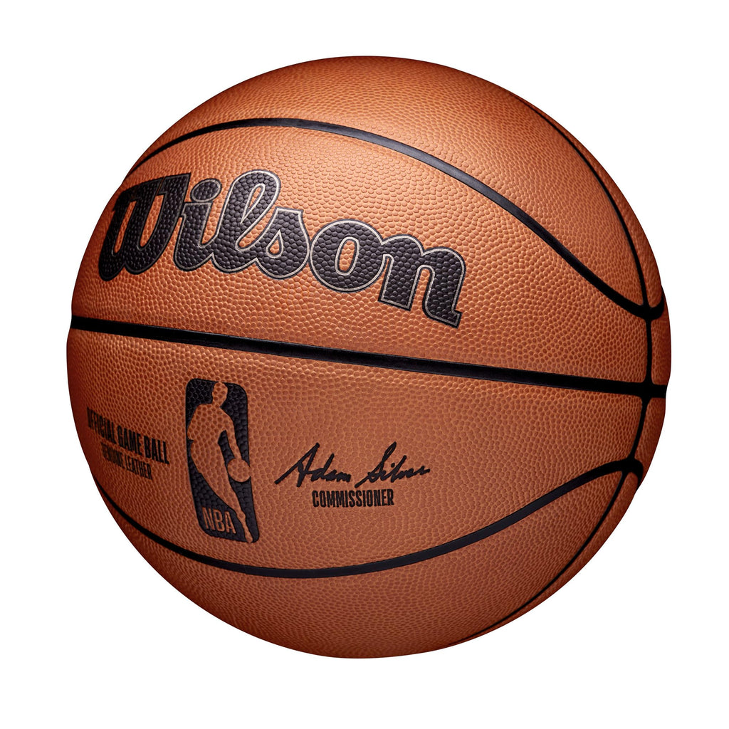 Wilson Nba Official Game Basketball - Brown, Size 7-29.5''