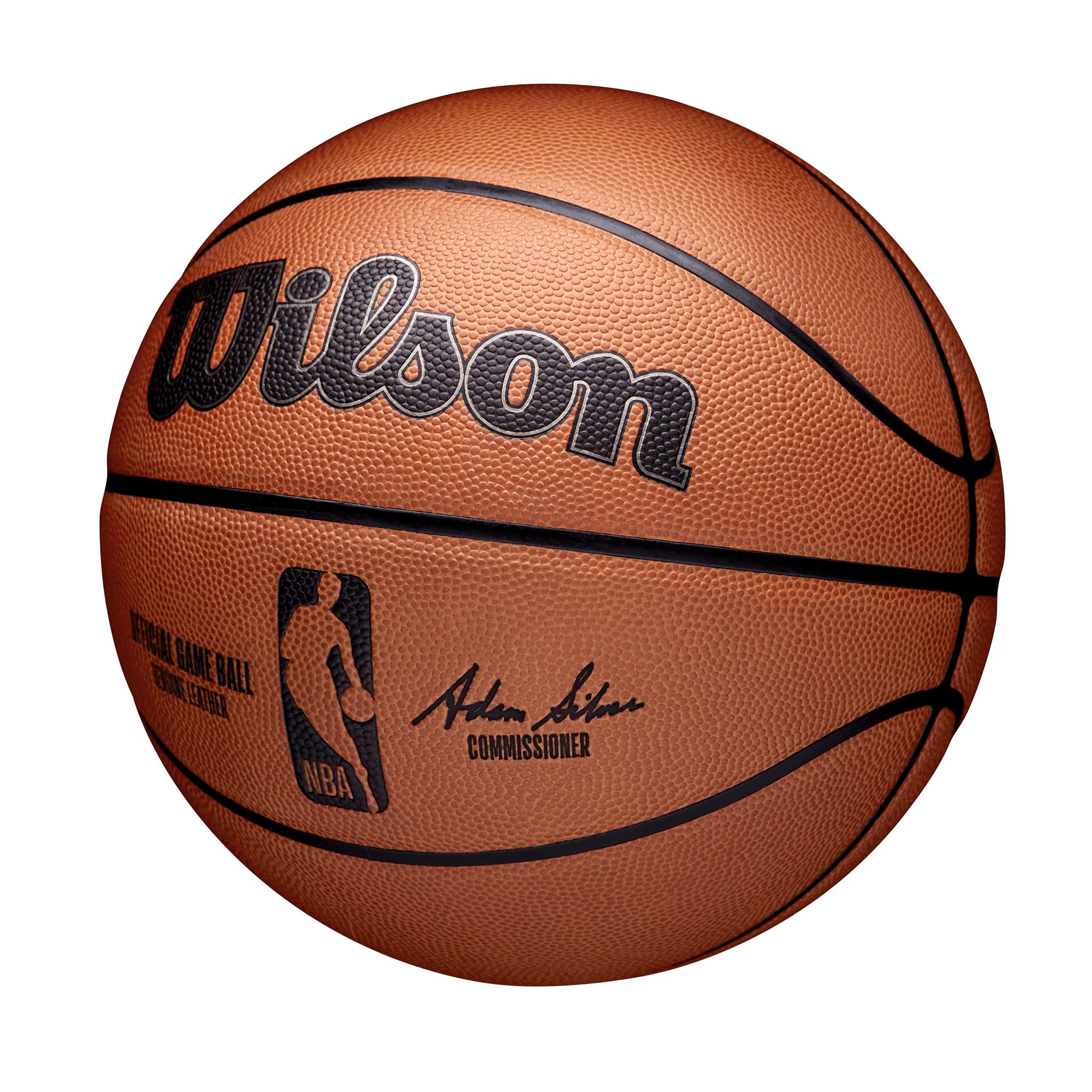 Wilson Nba Official Game Basketball - Brown, Size 7-29.5''