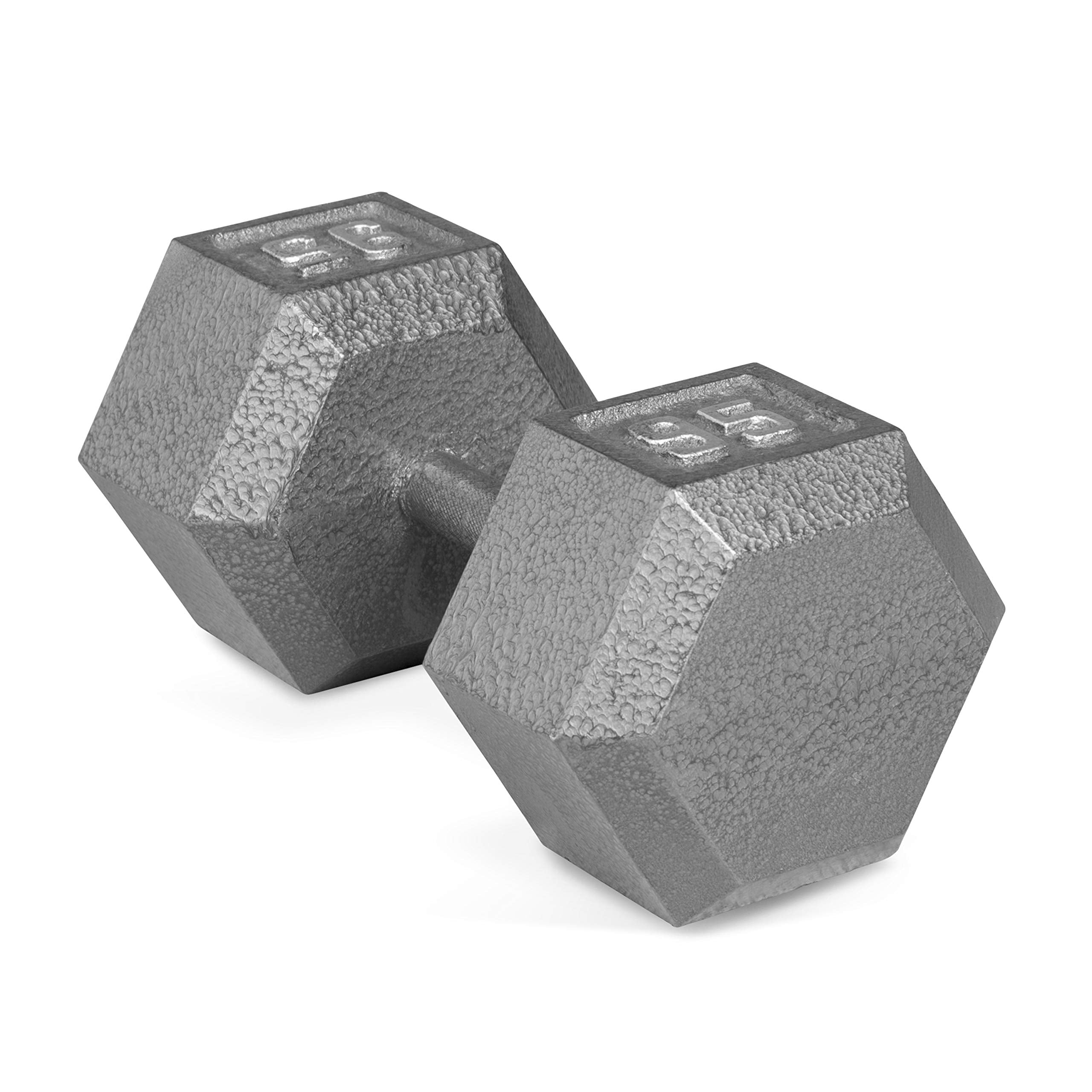 CAP Barbell Solid Hex Single Dumbbells (95-Pound)