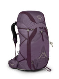 Osprey Eja 58L Womens Ultralight Backpacking Backpack, Purple Dusk, WM/L