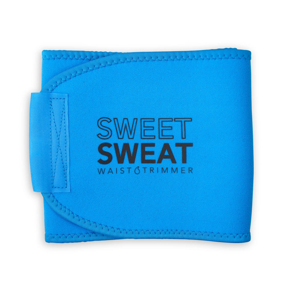 Sports Research Sweet Sweat Waist Trimmer for Women and Men - Sweat Band Waist Trainer Belt for High Intensity Training and Gym 