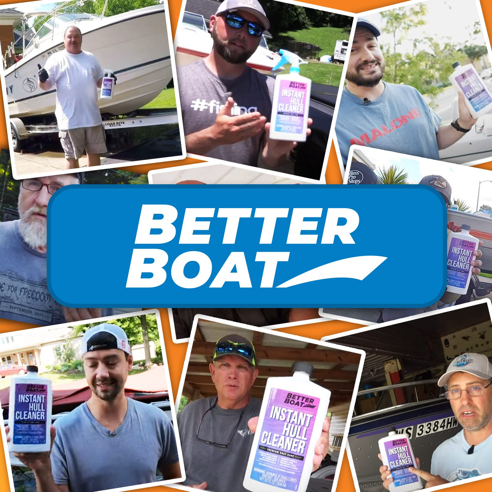 Fiberglass Boat Hull Cleaner For Boats & Aluminum Boat Cleaner Cleaning Supplies Marine Metal Stain Remover And Restorer Boat So