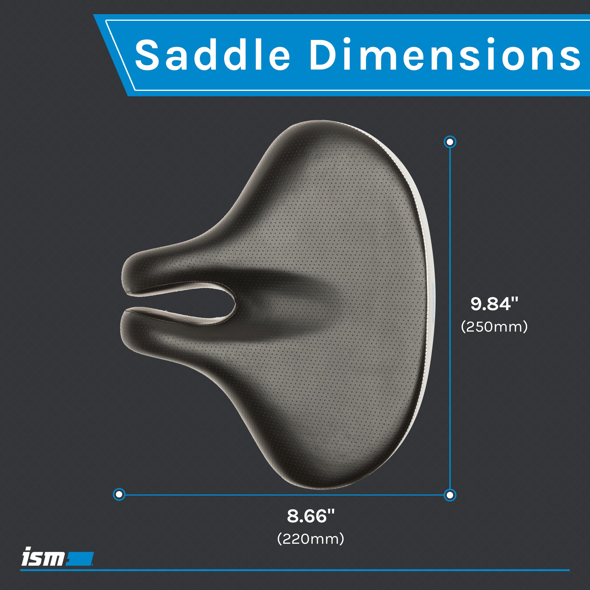 Ism Berkley Comfortable Bike Seat For Men And Women - Noseless Bicycle Seat For Stationary Bikes, Beach Cruisers, And Hybrid Bik