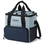 Tourit Cooler Bag 24-Can Insulated Soft Cooler Lunch Coolers Portable Cooler Bag 14.6L For Picnic, Beach, Work, Trip, Daily, Gre