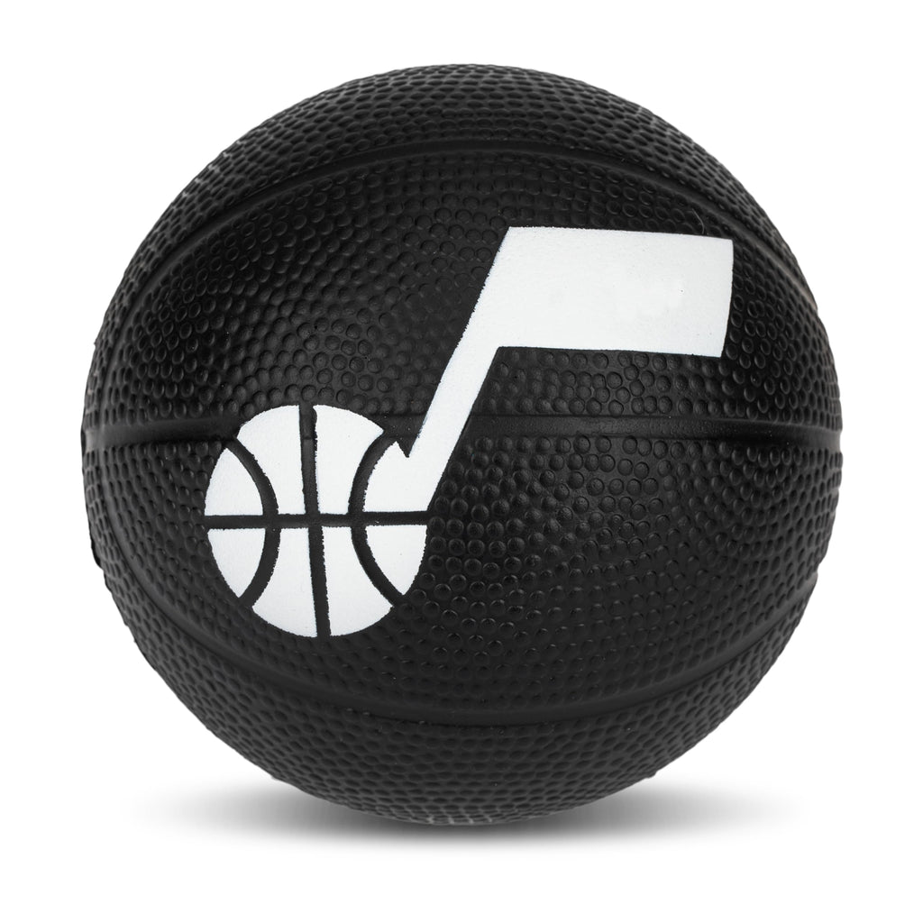 Franklin Sports Nba Utah Jazz Mini Foam Basketball - Kids 5.5'' Inch Toy Basketball For Over The Door + Mini Indoor Hoops - Nba