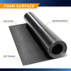 Marcy Fitness Equipment Mat And Floor Protector For Treadmills, Exercise Bikes, And Accessories Mat-366 (78'' X 36'' X 0.25'' Th