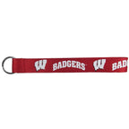 Siskiyou Sports Unisex Ncaa Wisconsin Badgers Lanyard Key Chain, Wristlet, Red