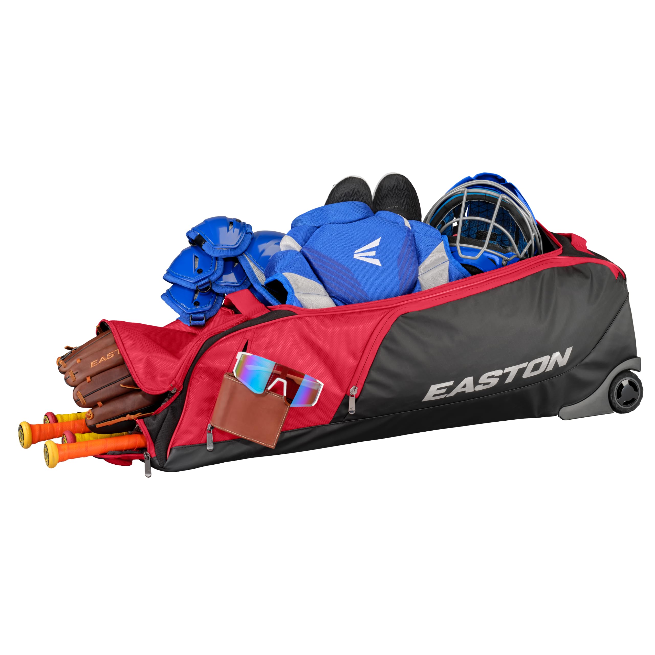 Easton | DUGOUT Bat and Equipment Wheeled Bag | Red