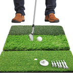 Cosportic Golf Hitting Mat | Golf Training Mat For Swing/Driving/Chipping With Advanced Artificial Turf, Golf Practice Mat 16''X