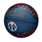 Wilson Nba Team Graffiti Basketball - Washington Wizards, Size 7-29.5''