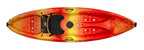 Perception Kayaks Tribe 9.5  Sit On Top Kayak For All-Around Fun  Large Rear Storage With Tie Downs  9 5''