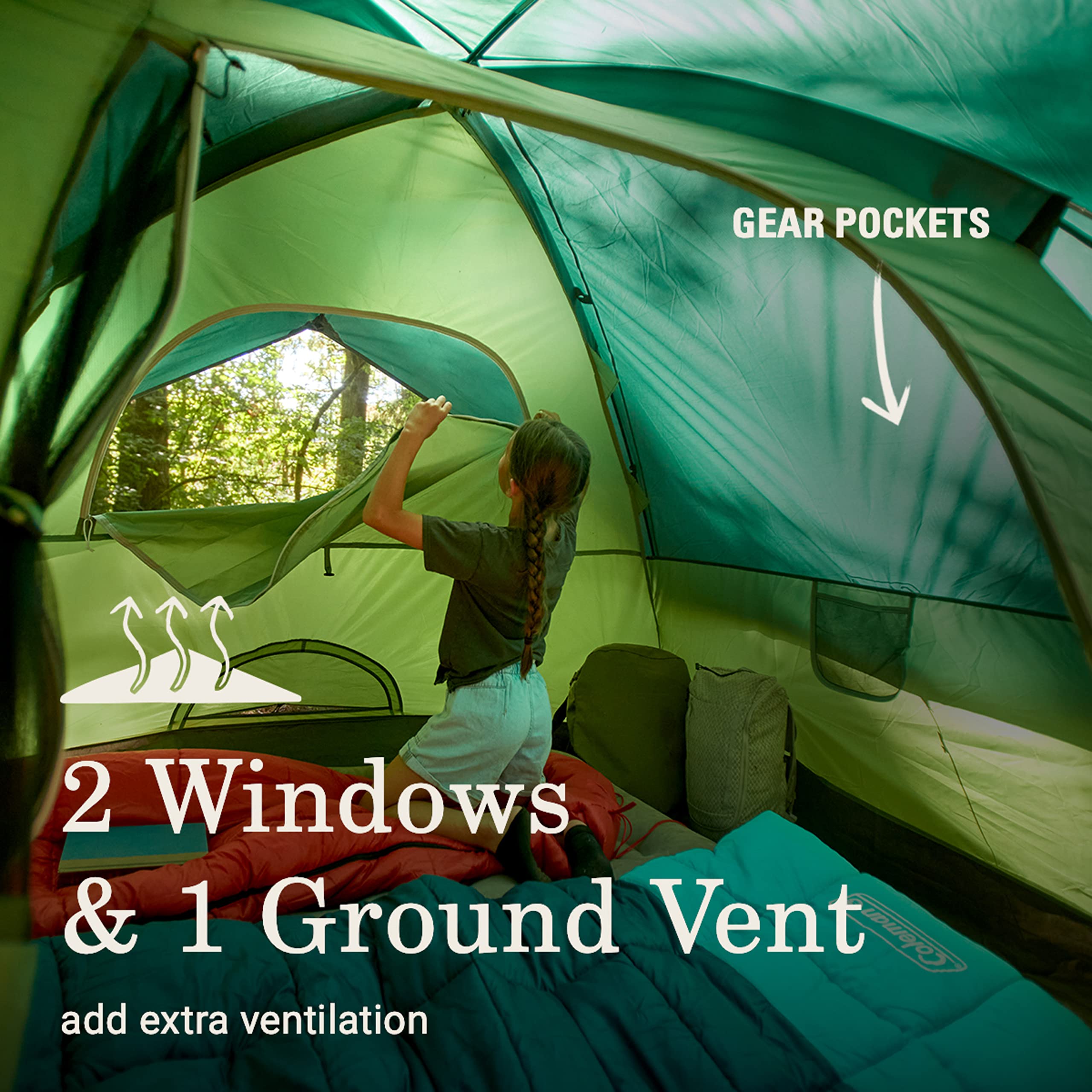Coleman Sundome 4-Person Camping Tent